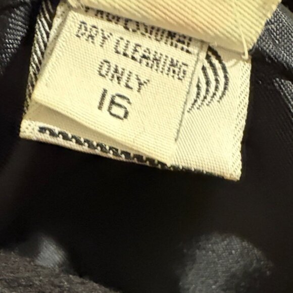 Perry Ellis Navy Double-Breasted Wool Coat - Picture 8 of 10